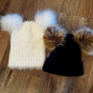 Winter baby girl hats